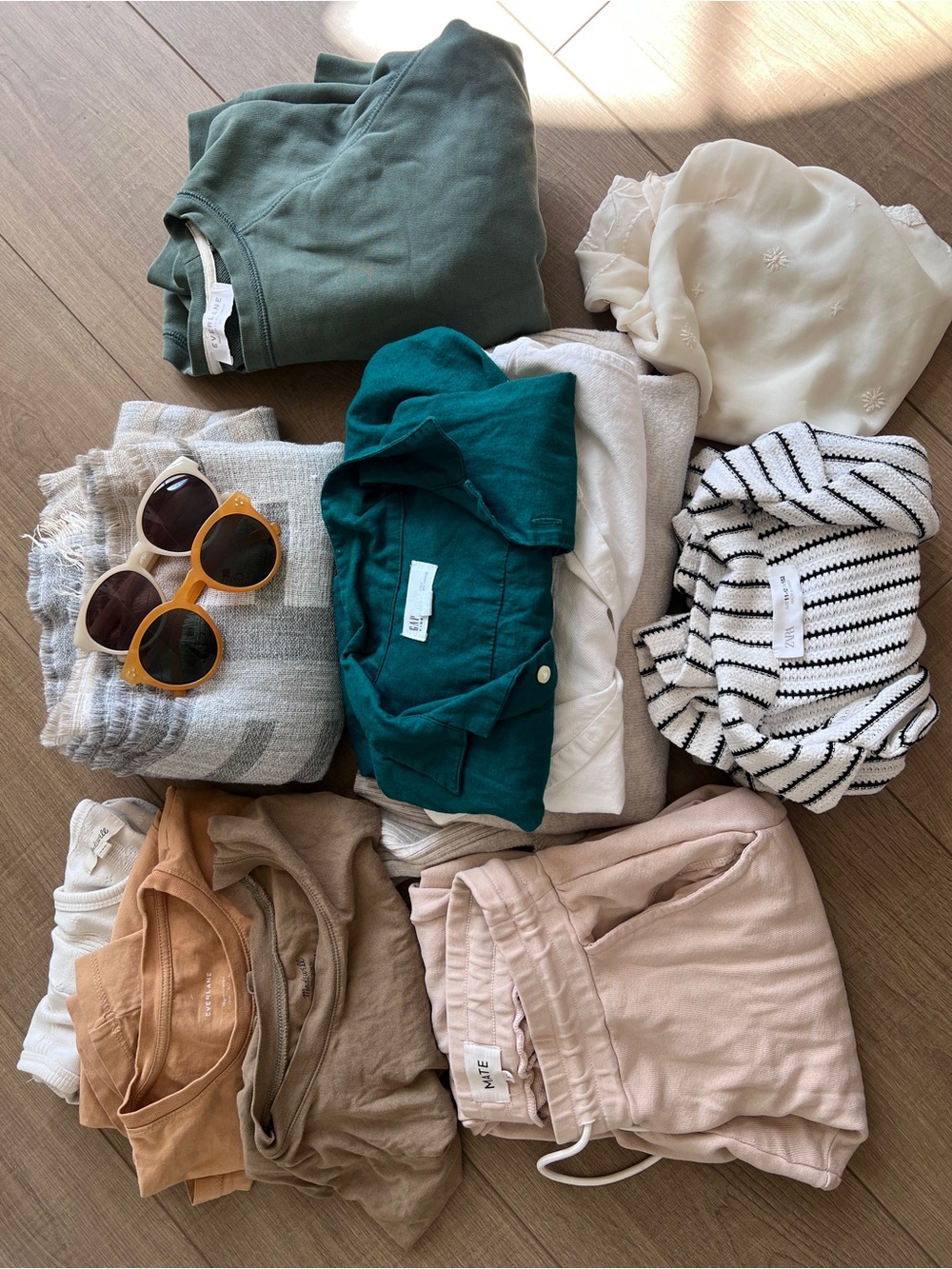 Bundle of Madewell Gap Zara Everlane Clothes